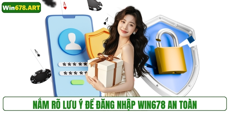 Nắm rõ lưu ý để đăng nhập WIN678 thành công